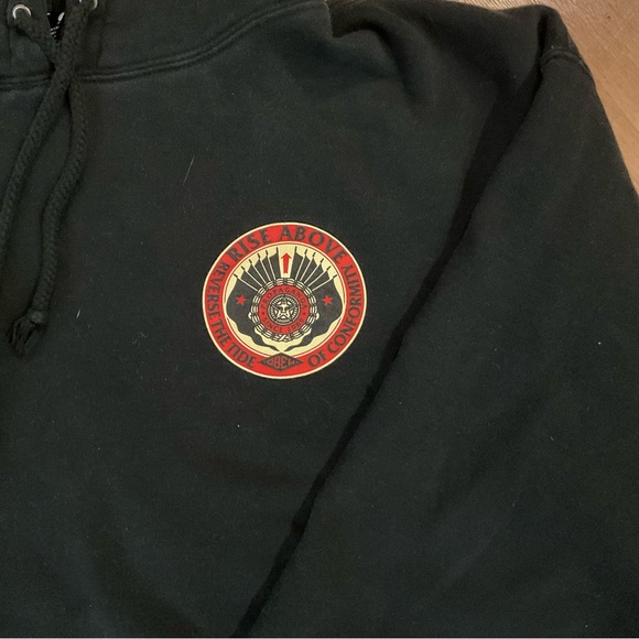 Mens Obey hoodie - Picture 3 of 4